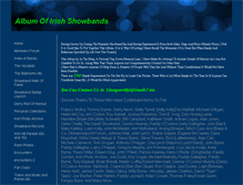 Tablet Screenshot of irishshowbandalbum.com